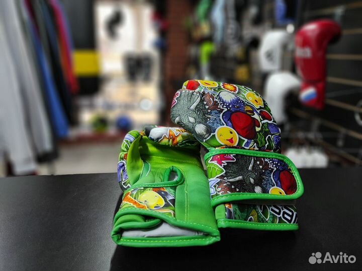 Боксерские перчатки Sanabul детские, ткань 6oz