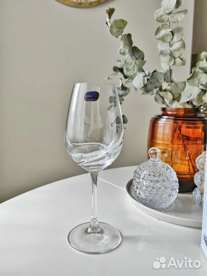 Бокалы для вина Bohemia Crystal Turbulence 2 шт