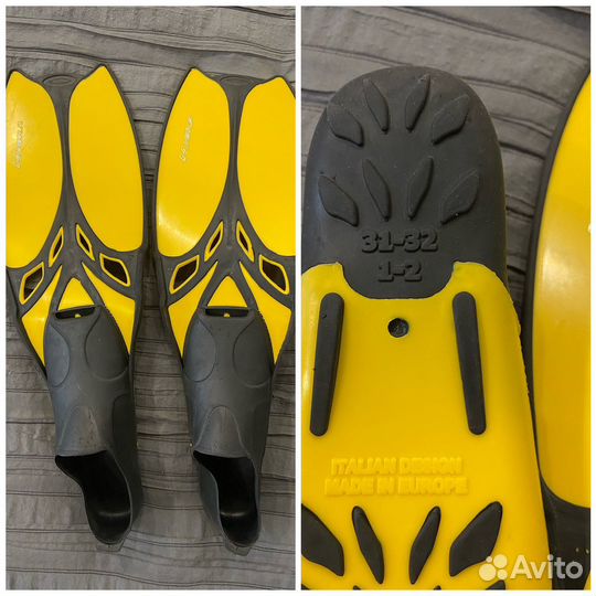 Ласты для плавания детские 31-32