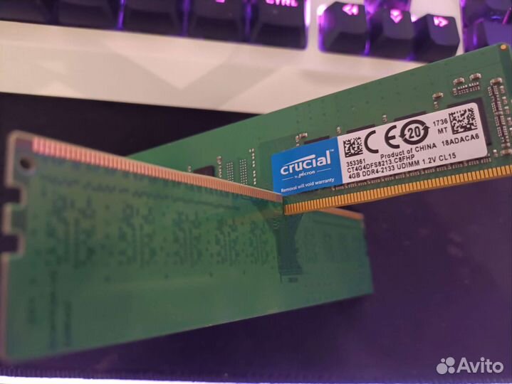 Комплект Intel g4600 + 8 гб оперативки + кулер