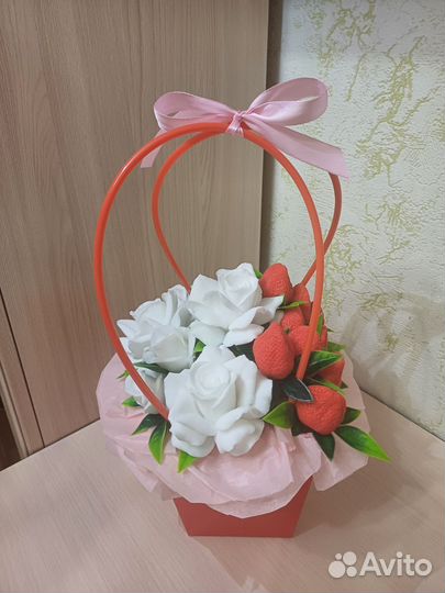 Мыльный букет ручной работы