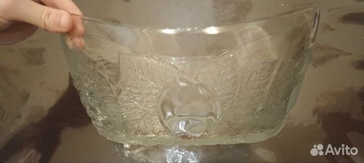 Ваза для фруктов стекло