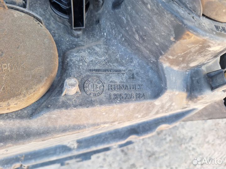 Фара правая renault duster