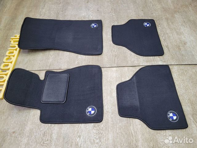 Коврики в салон BMW 7 E65 (2001-2008) Вышивка