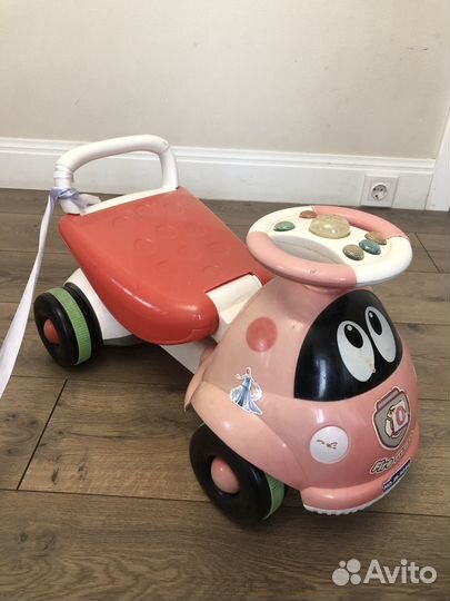 Машинка-каталка для девочки