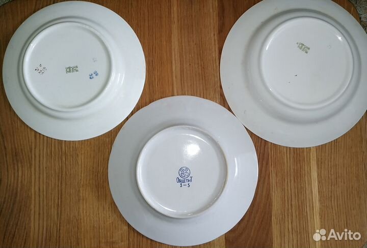 Тарелки-мособщепит из столовой-эпохи СССР