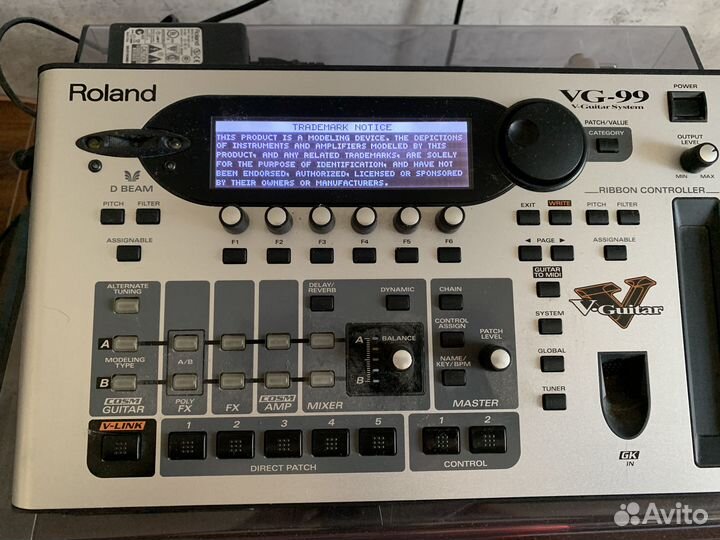 Гитарный процессор roland VG-99