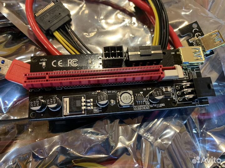 Райзер PCI-E ver009s