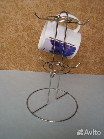 Подставка под чашки металлическая