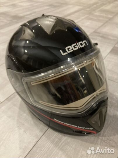 Шлем для снегохода с подогревом