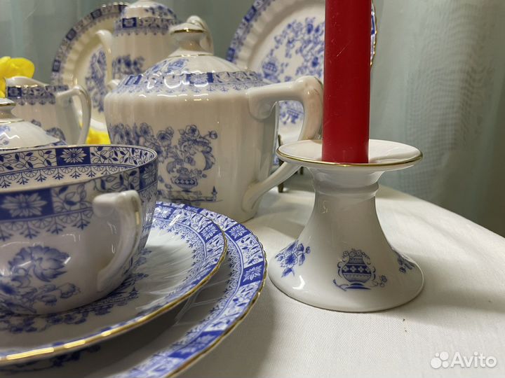 Старинный фарфор Зельтман Вайден дизайн China blau