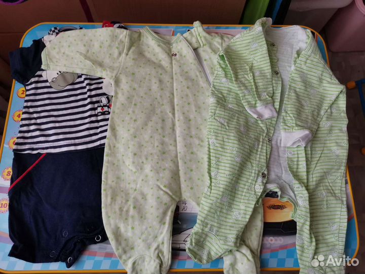 Вещи на мальчика от 0 до 9 месяцев