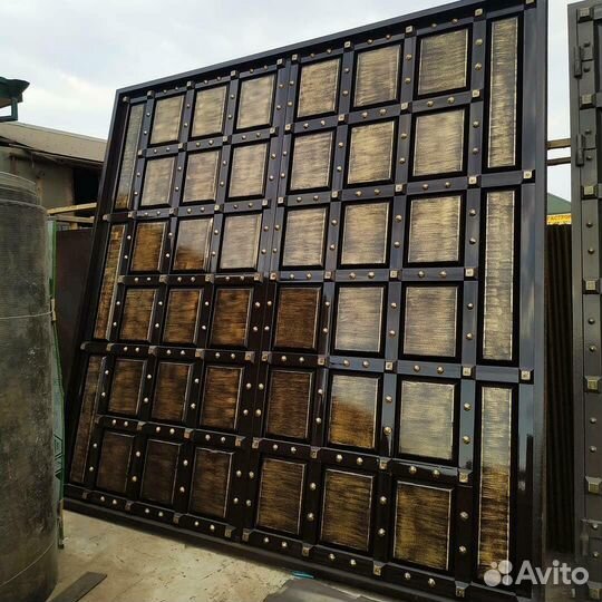 Ворота с калитками и без на заказ Маджалис