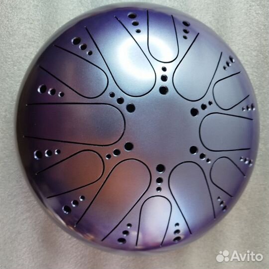 Новый глюкофон 30 см. 12 нот 440гц