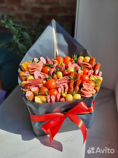 Мужские букеты съедобные