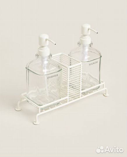 Двойной диспенсер с подставкой Zara home