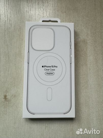 Apple Clear Case MagSafe для iPhone 15 Pro