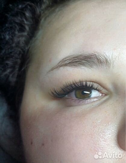 Наращивание ресниц модель