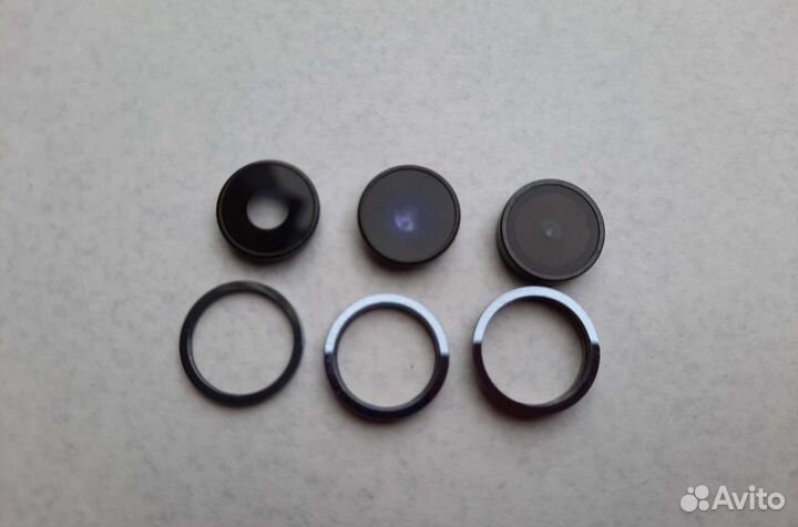 Стекла линзы камер iPhone Xr в корпусе 13/14 pro