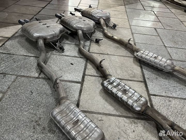 Выхлопная трасса bmw e61 е61 n52 m54