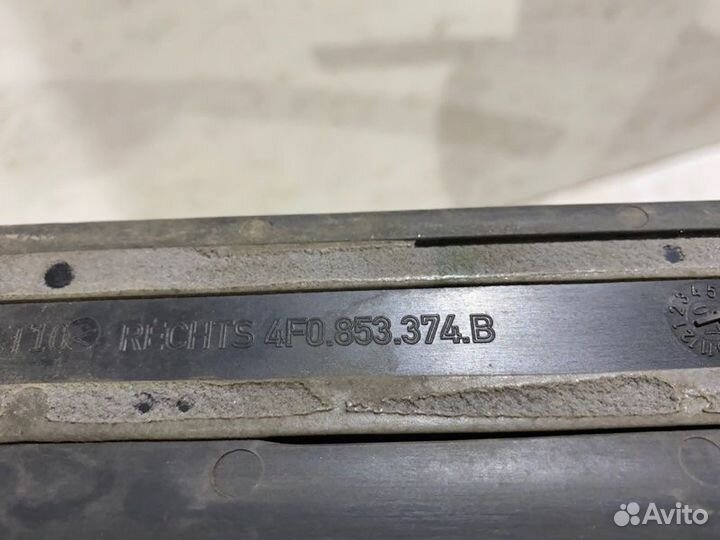 Накладка на порог салона передняя правая Audi A6