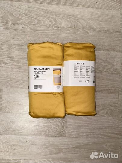 Простынь на резинке IKEA nattjasmin 160 200