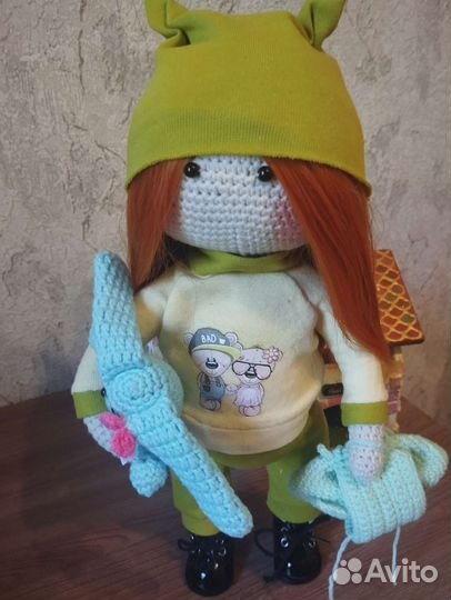 Интерьерная кукла ручной работы