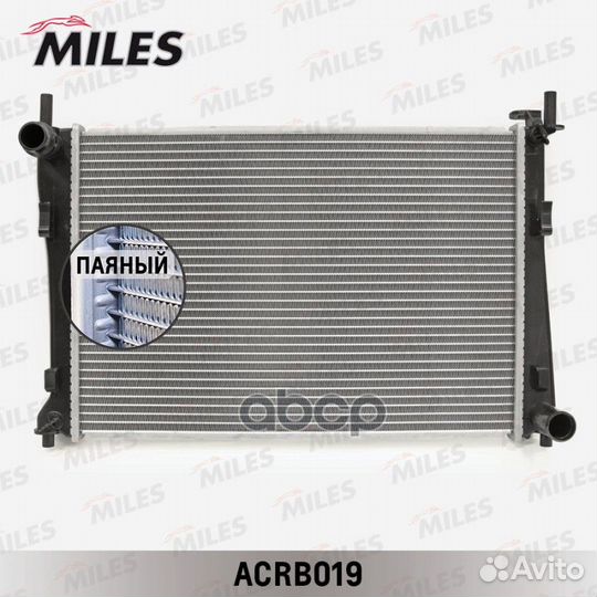 Радиатор (паяный) ford fiesta/fusion 1.25-1.6 M