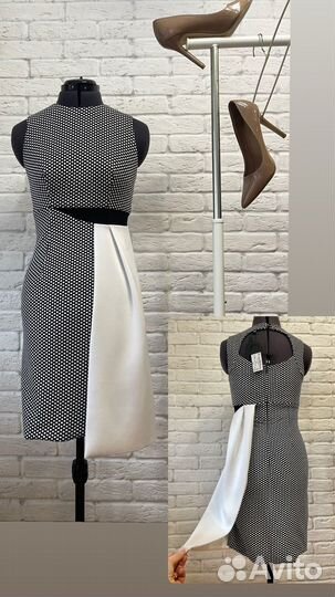 Платье Max Mara голубое Кельвин Кляйн красное