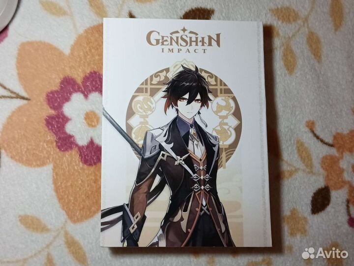 Ч/б манга Genshin Impact