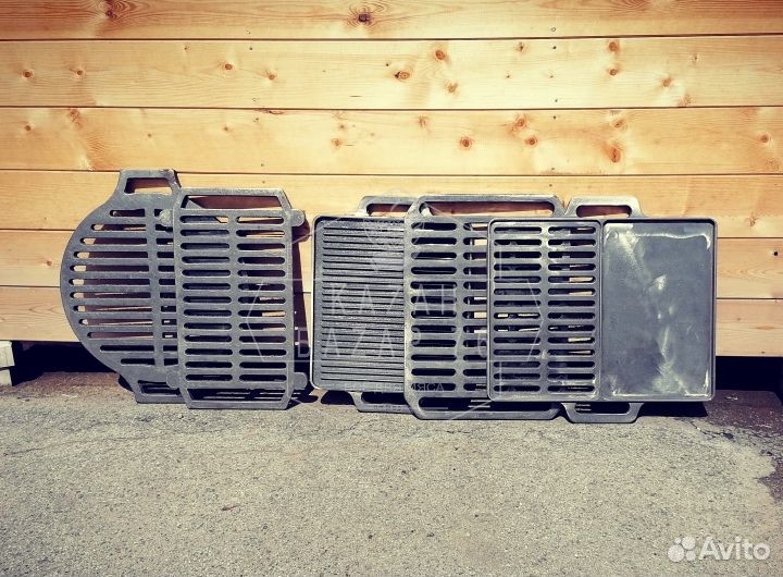 Решетки гриль из чугуна толстые 14мм