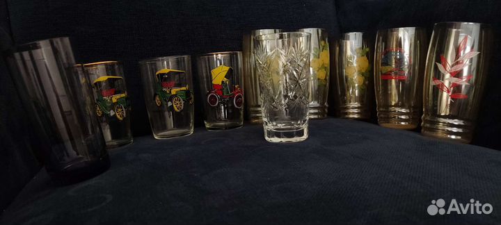 Цветное молочное стекло/керамика винтаж остатки