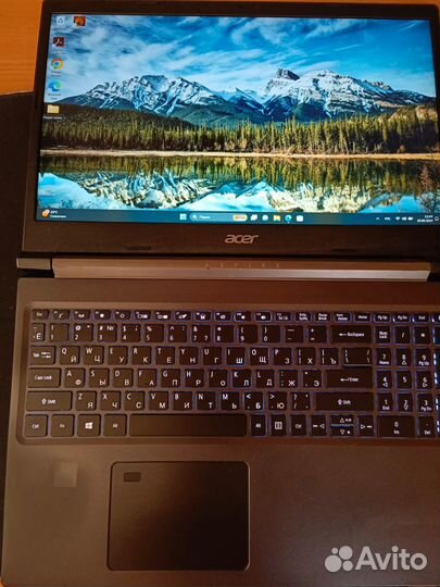 Игровой ноутбук Acer Aspire 7 15.6/Ryzen 7/1650