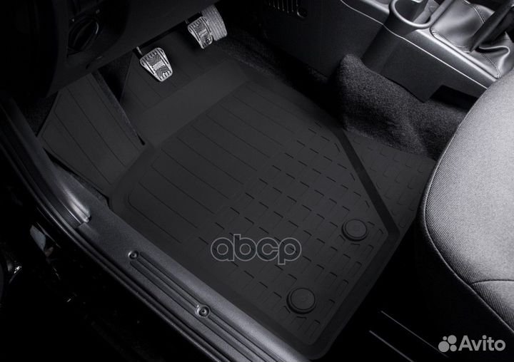 Коврики салона литьевые rival для LADA Granta