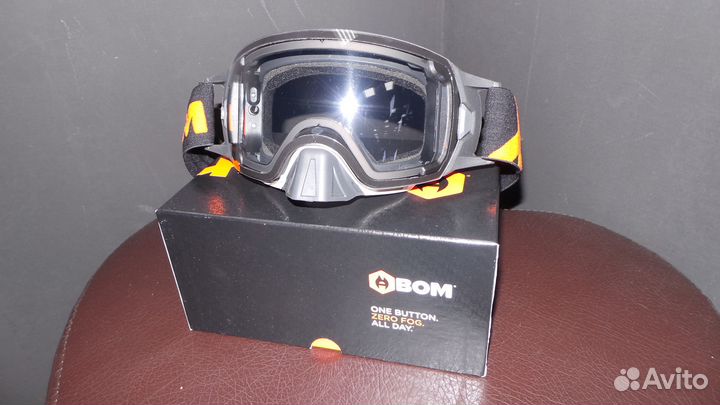 Очки снегоходные Abom Heet Extreme с подогревом