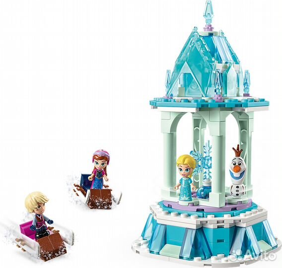 Lego Disney 43218 Волшебная карусель Анны и Эльзы