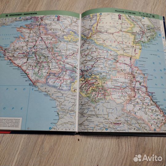 Атлас автодорог, 2000г