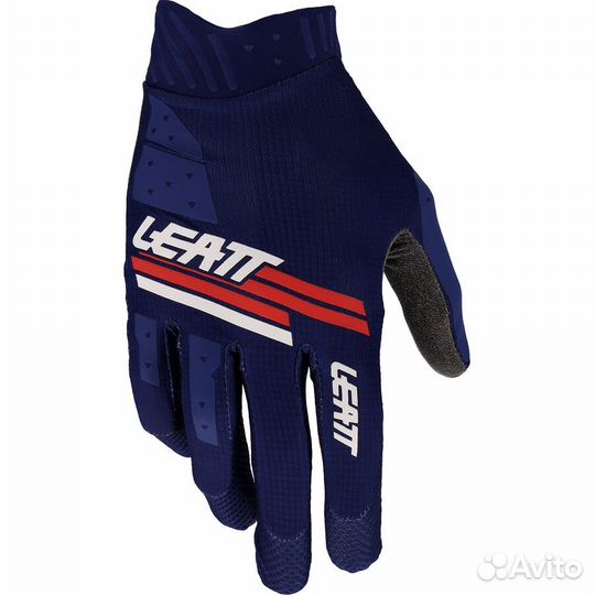 Перчатки кросс Leatt 1.5 GripR (Синий, S)