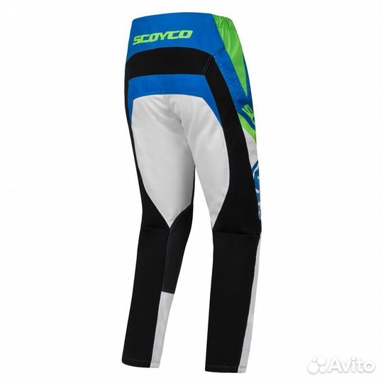 Мотоштаны Scoyco P050 (Синий, XL)