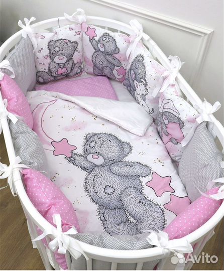 Бортики в детскую кроватку