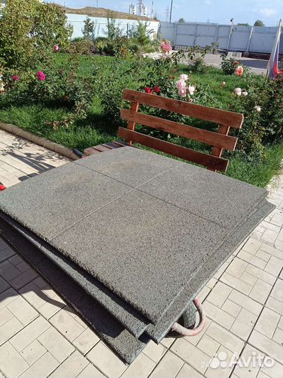 Резиновые плиты бу