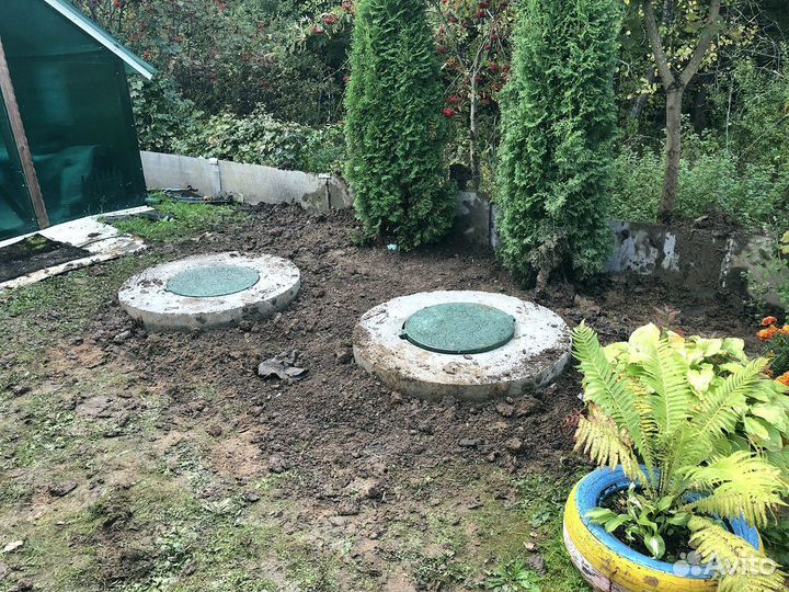 Септик под ключ из жби колец