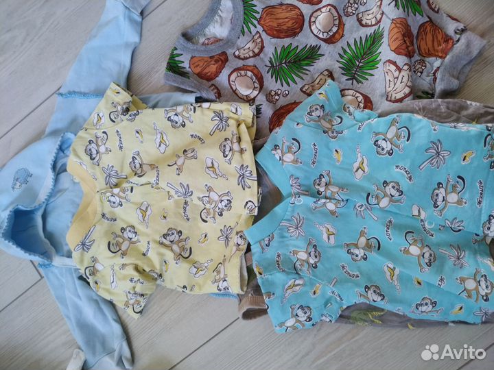 Вещи пакетом на мальчика от 0 до 6 месяцев