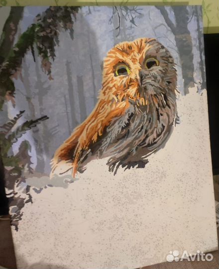 Картина котом