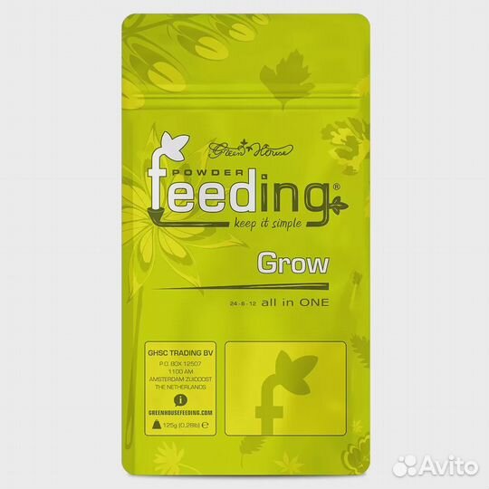 Powder Feeding Grow 125г