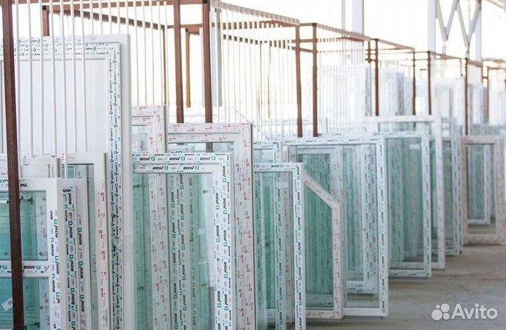 Пластиковые окна под ключ K7086