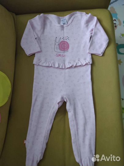 Одежда на девочку пакетом 74-80