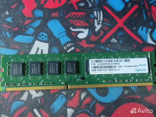 Оперативная память ddr3 (4 и 8 Гб), ddr4 (8 Гб)