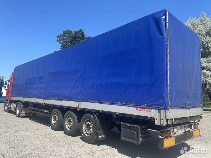 Полуприцеп бортовой Kogel SN24, 2011