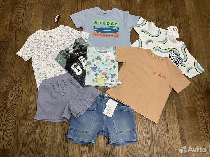 Новое Летняя одежда для мальчика 104-110